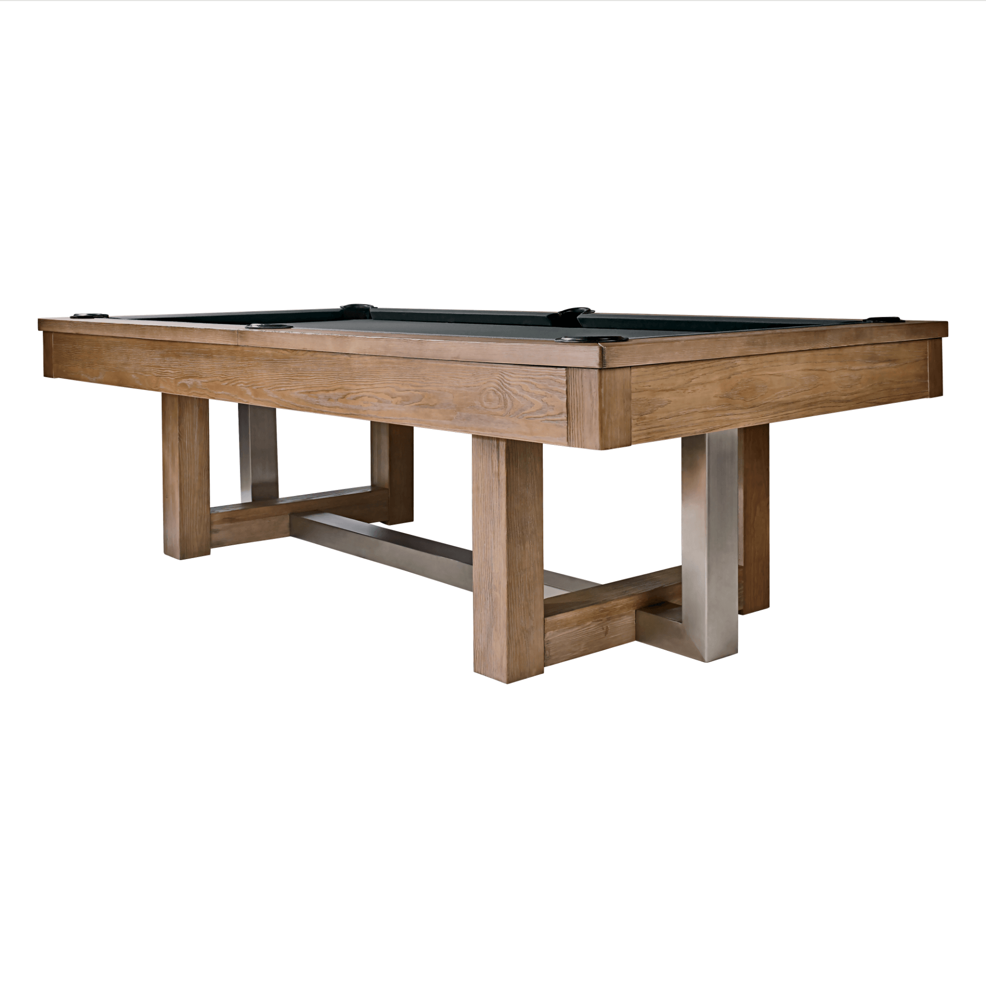 American Heritage Abbey pool table with premium accessories and a new felt by SOLO® Pool Tables.