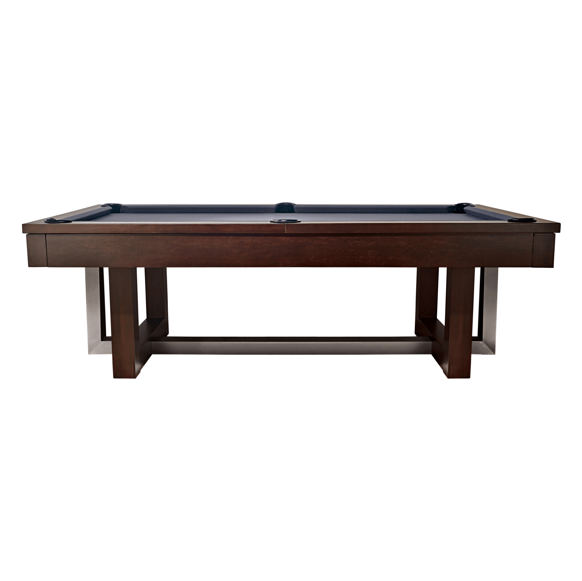 American Heritage Abbey pool table with premium accessories and a new felt by SOLO® Pool Tables.