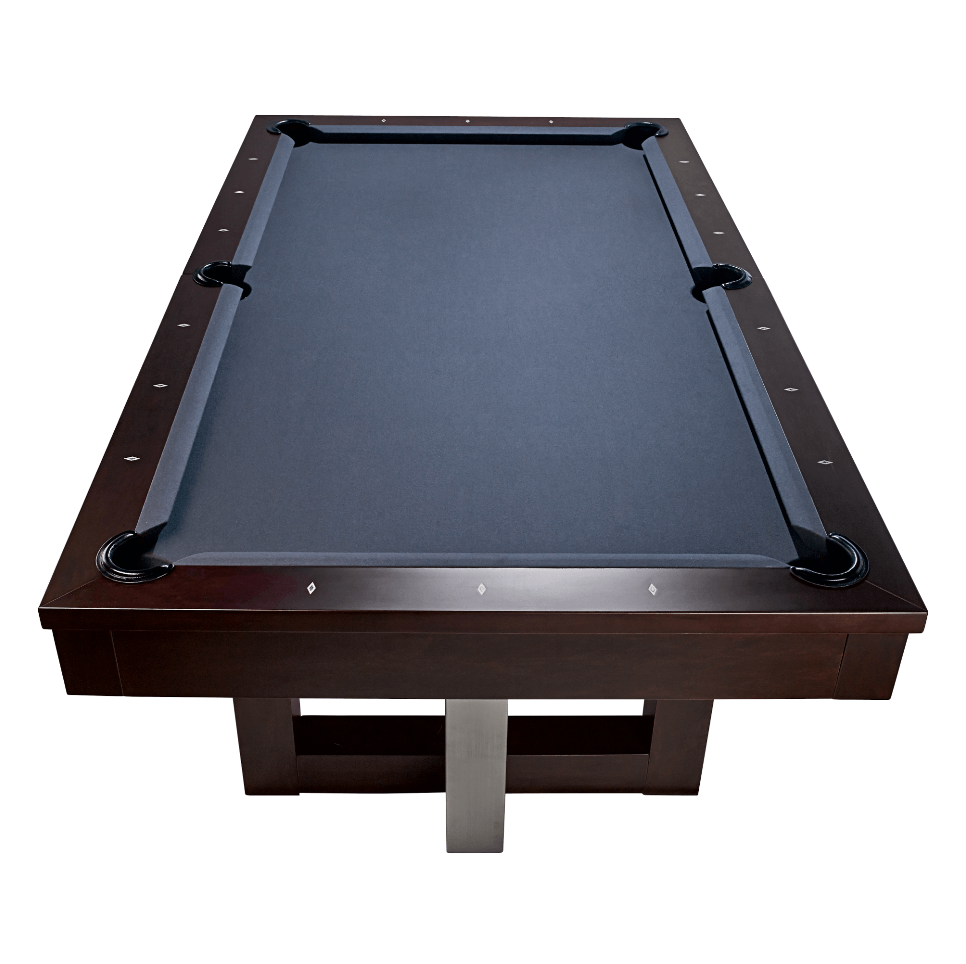 American Heritage Abbey pool table with premium accessories and a new felt by SOLO® Pool Tables.