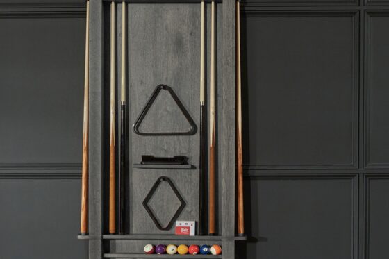 American Heritage Alta Wall Rack for sale by SOLO® Pool Tables.
