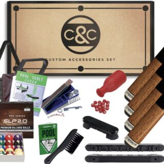 Cue & Case LB Premium play pack for sale by SOLO® Pool Tables.