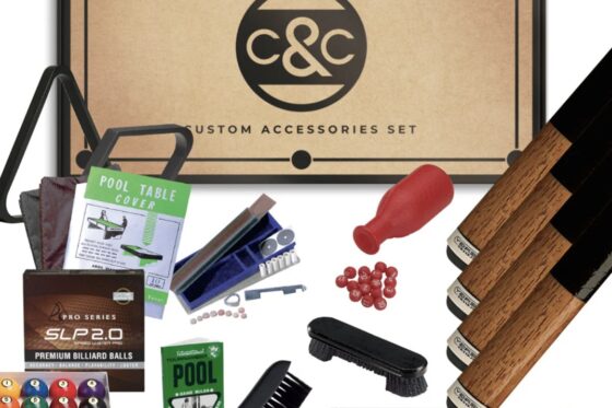 Cue & Case LB Premium play pack for sale by SOLO® Pool Tables.