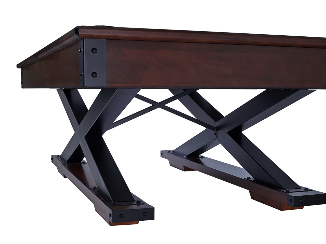 American Heritage Quest pool table with premium accessories and a new felt by SOLO® Pool Tables.