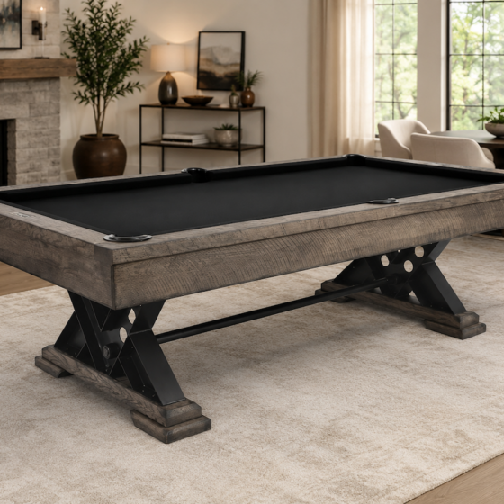 8' Vienna - Silvered Oak