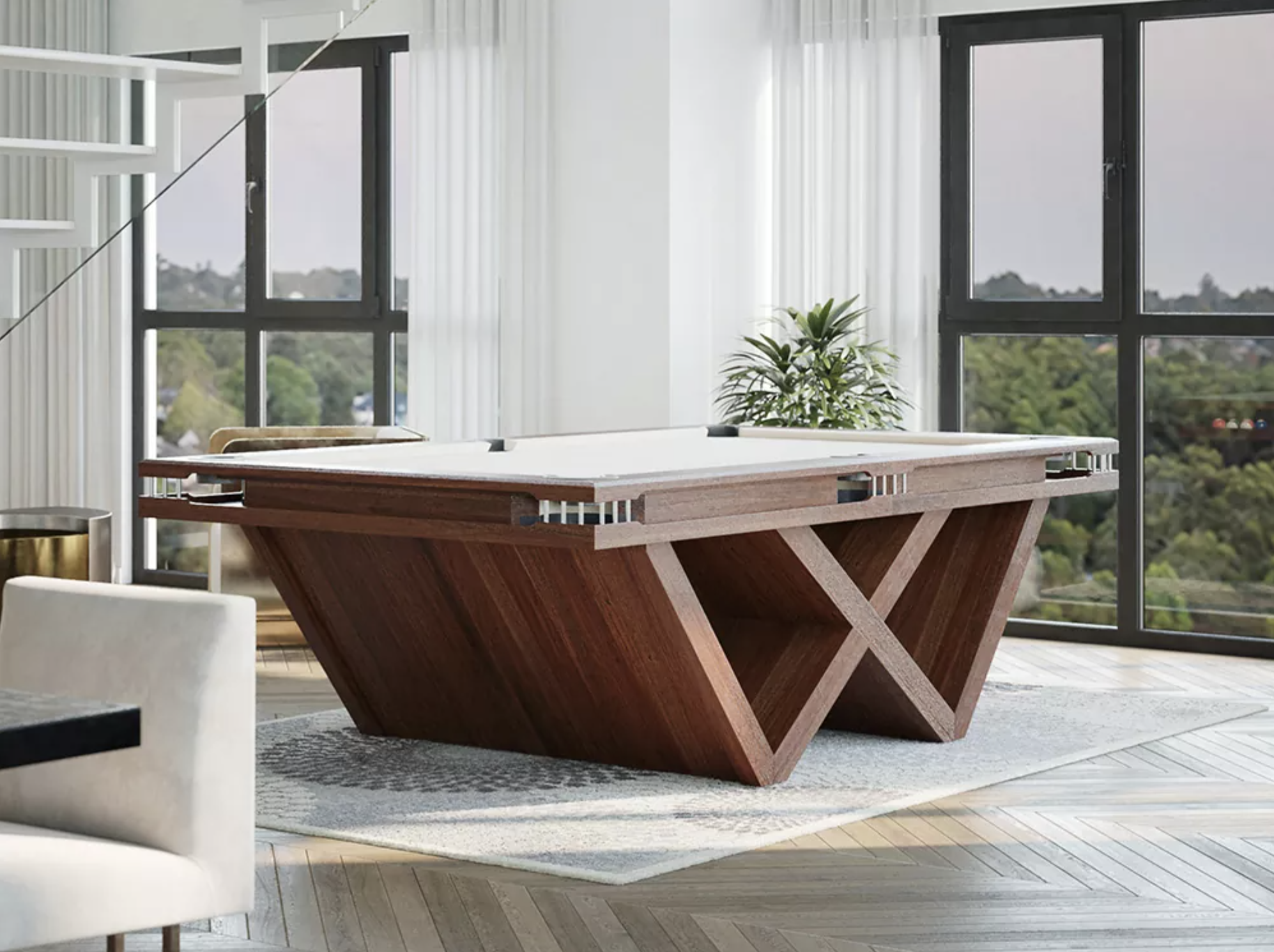 8' Wilson - Ash Brown