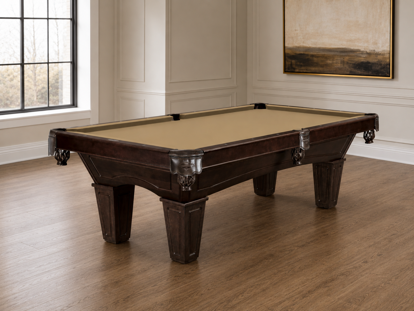 Brunswick 7'/8' Allenton (Tapered Legs) - Espresso