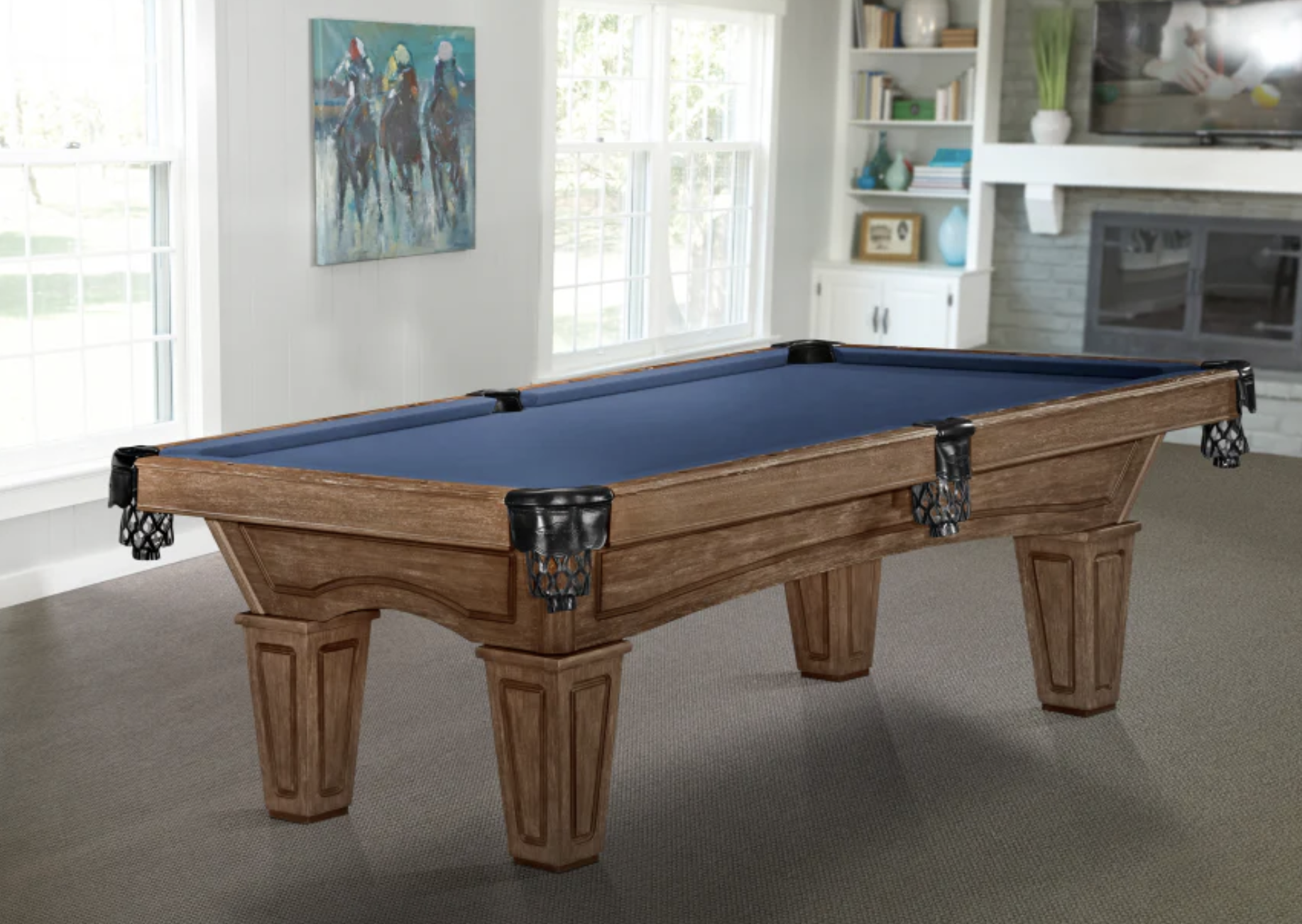 Brunswick 7'/8' Allenton (Tapered Legs) - Rustic Dark Brown - Image 5