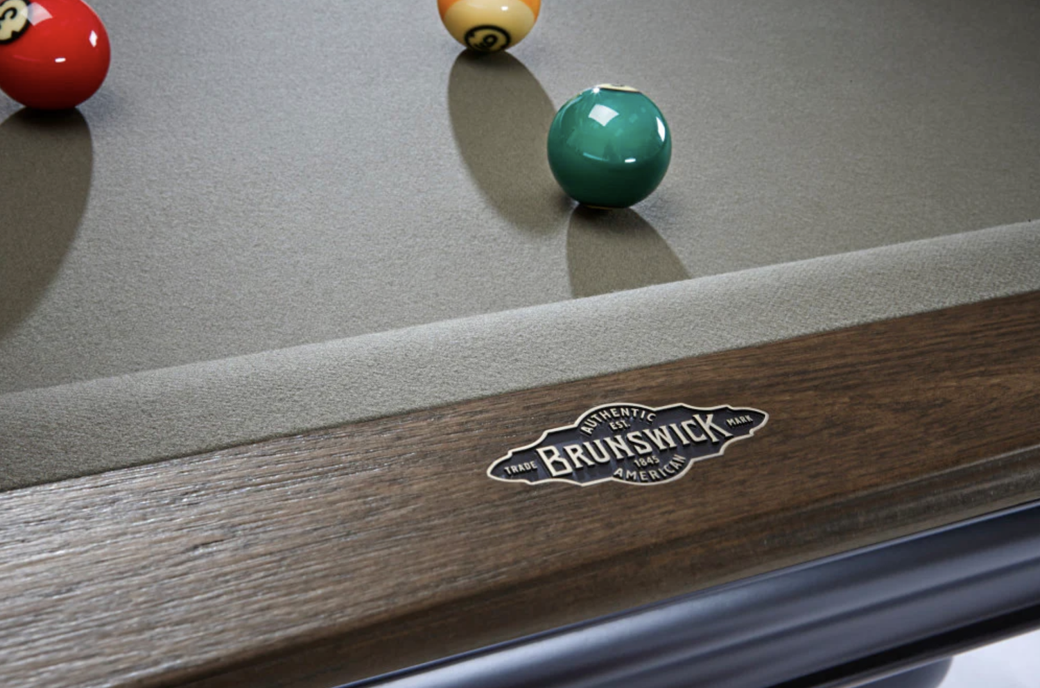 Brunswick 7'/8' Glenwood (Tapered Legs) - Matte Black with Coffee - Image 3