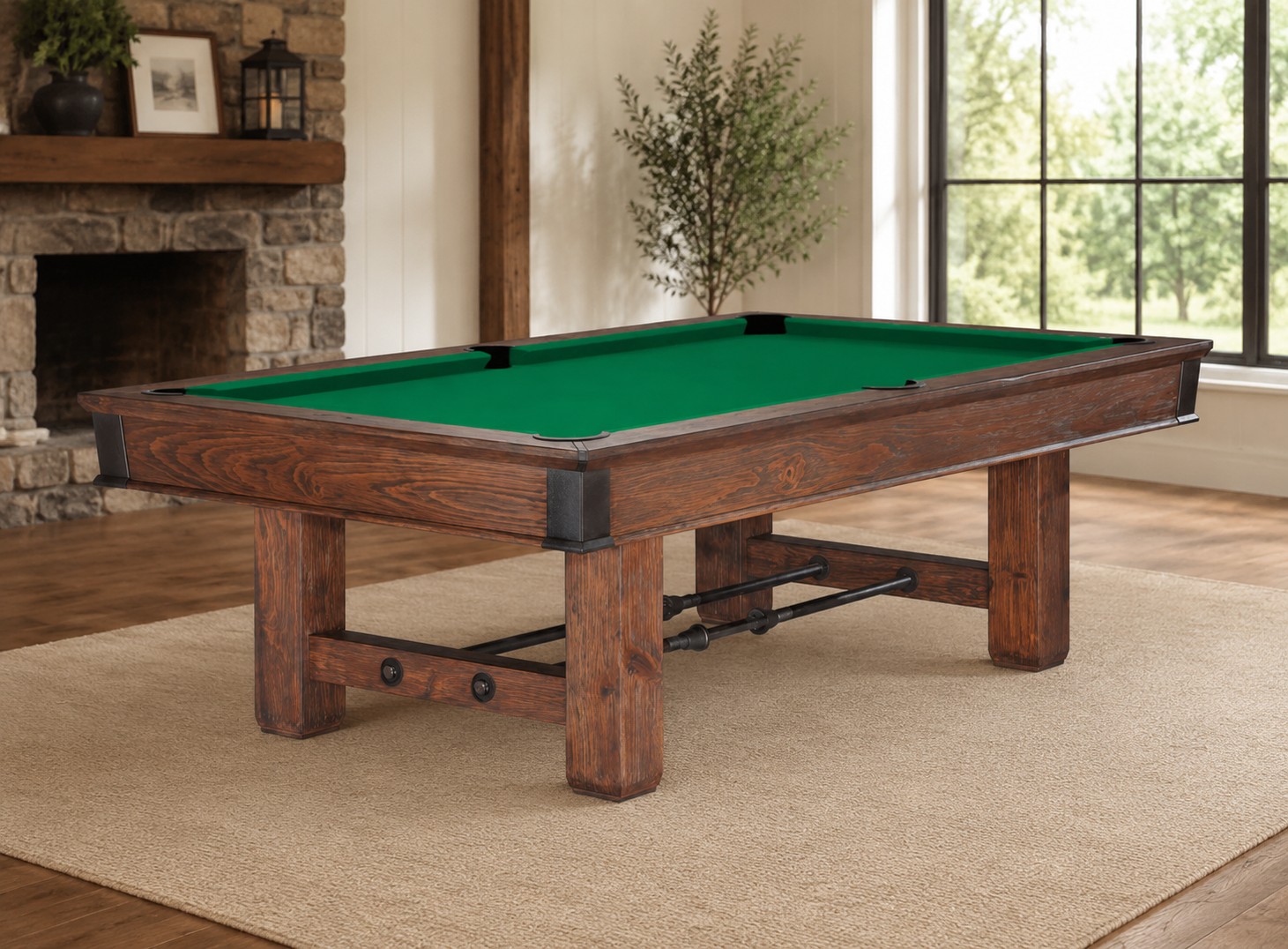 Brunswick 7'/8' Canton - Black Forest