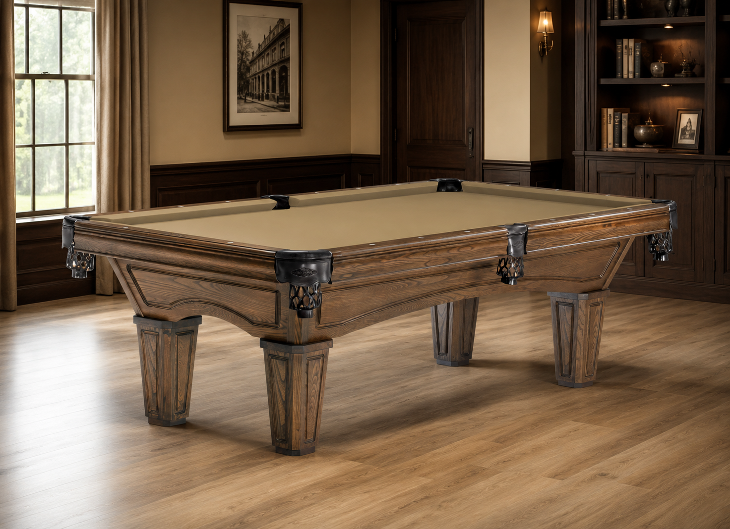 Brunswick 7'/8' Glenwood (Tapered Legs) - Coffee - Image 2